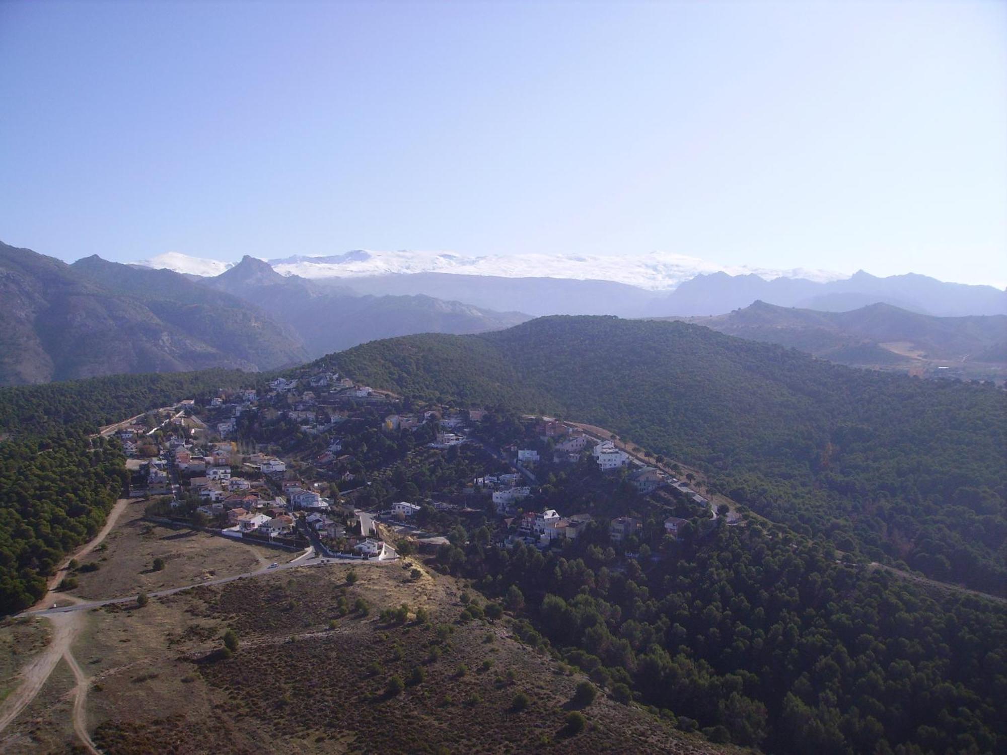 Hotel El Balcon De Las Nieves ลาซูเบีย ภายนอก รูปภาพ