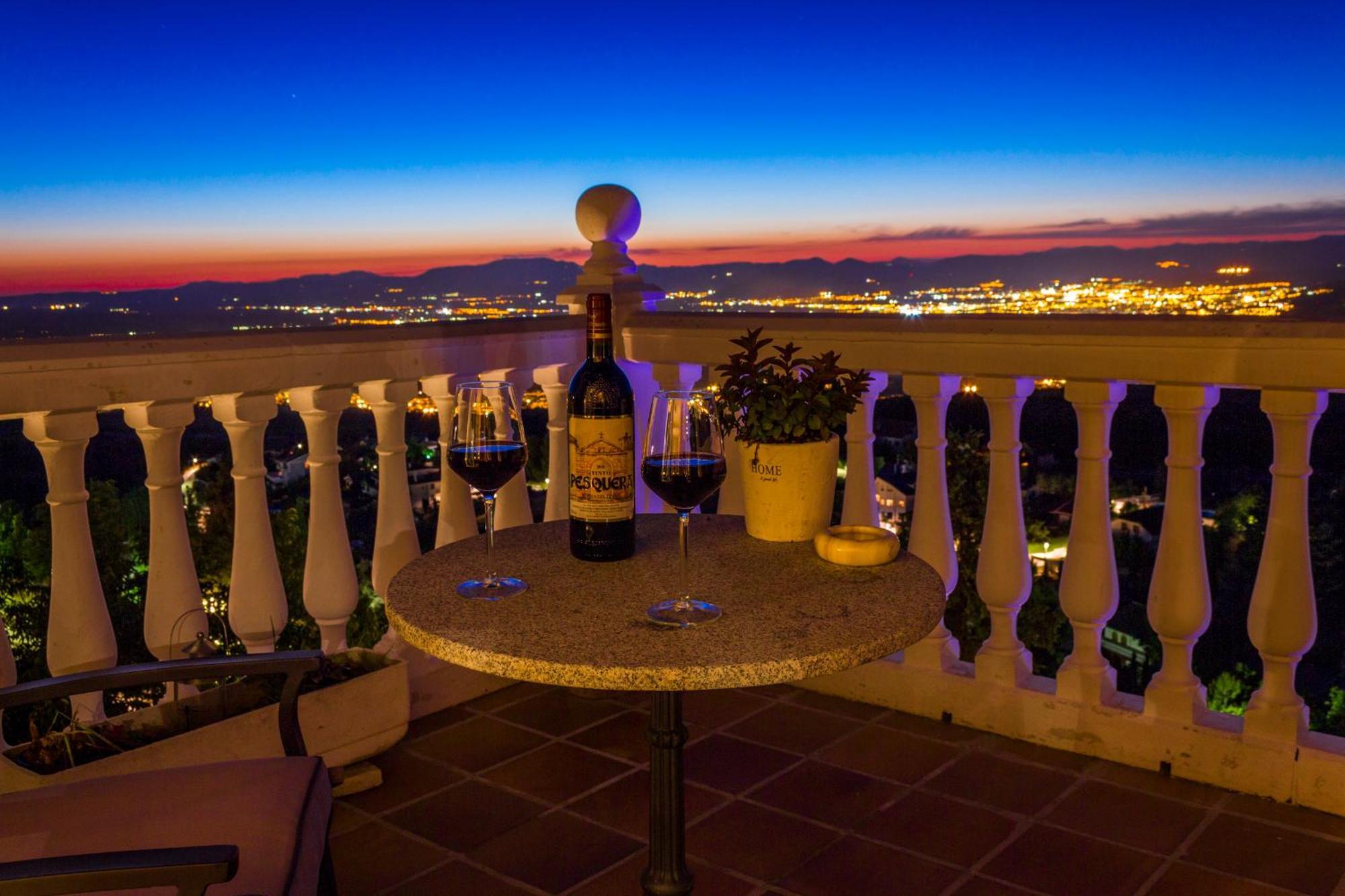 Hotel El Balcon De Las Nieves ลาซูเบีย ภายนอก รูปภาพ